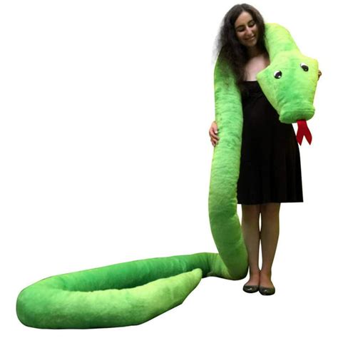 huge plush snake|extra large stuffed animal snakes.